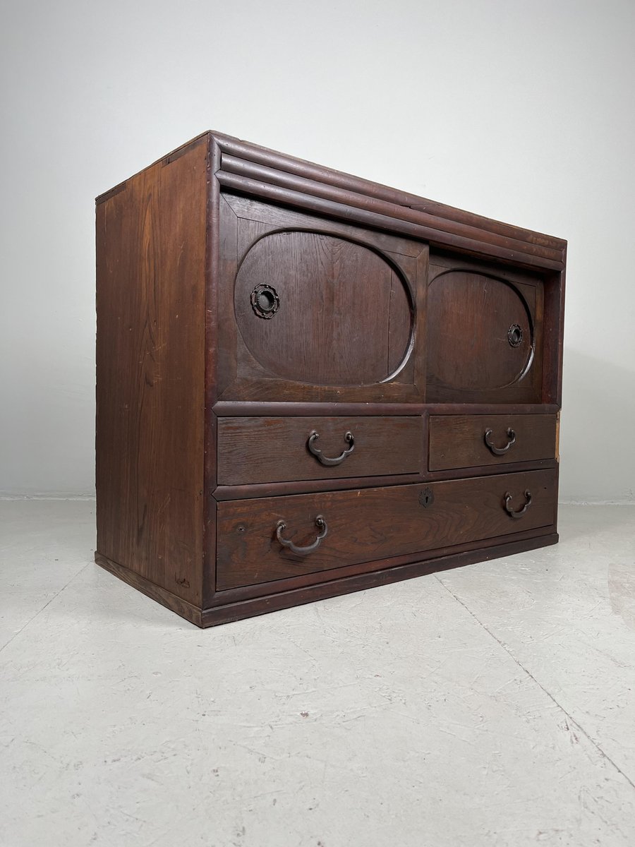 Antique Japanese Tansu for sale at Pamono