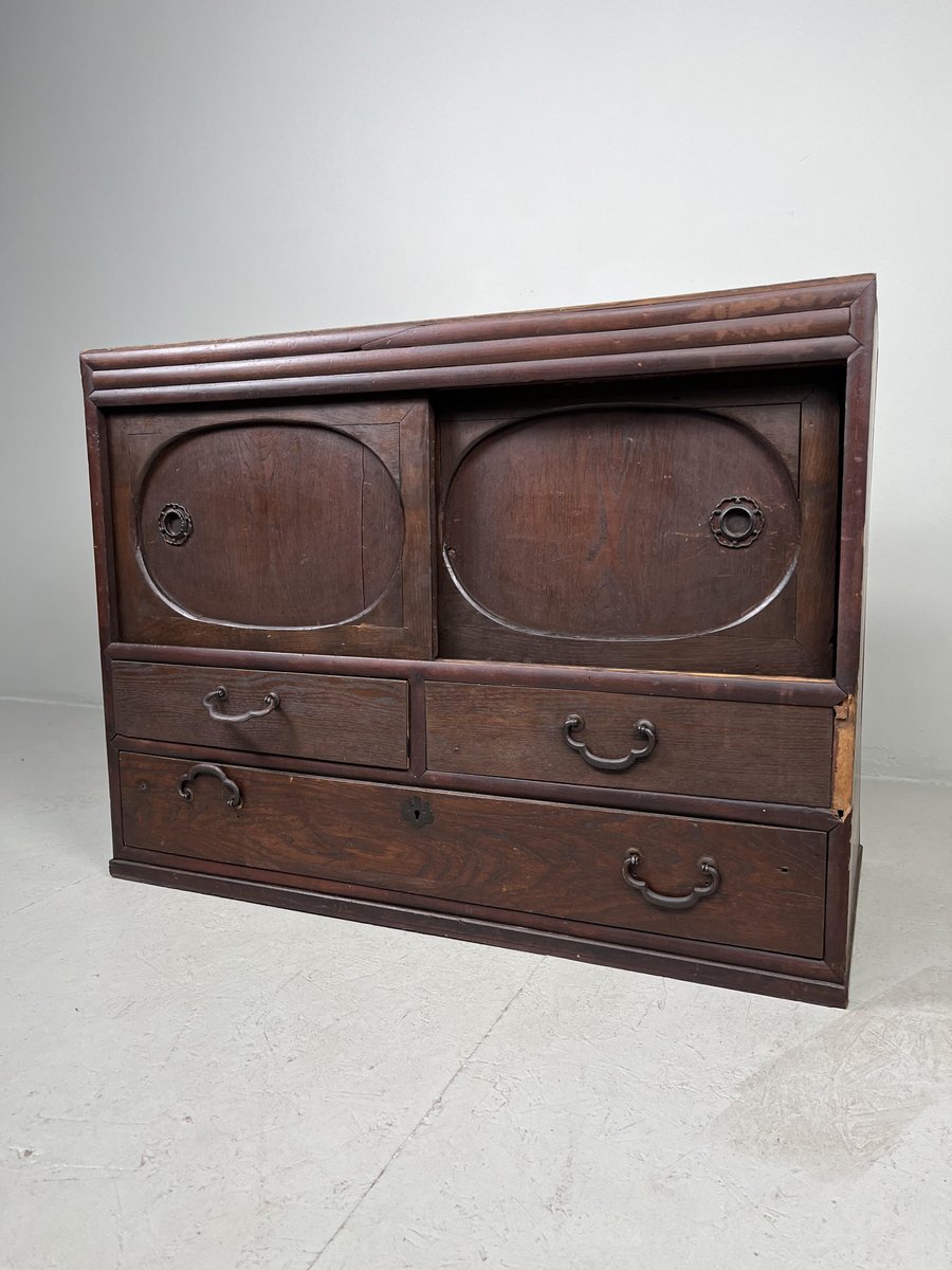 Antique Japanese Tansu for sale at Pamono