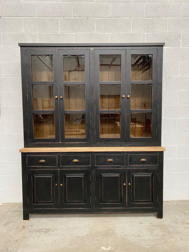 Large Oak Display 1980s for sale at Pamono