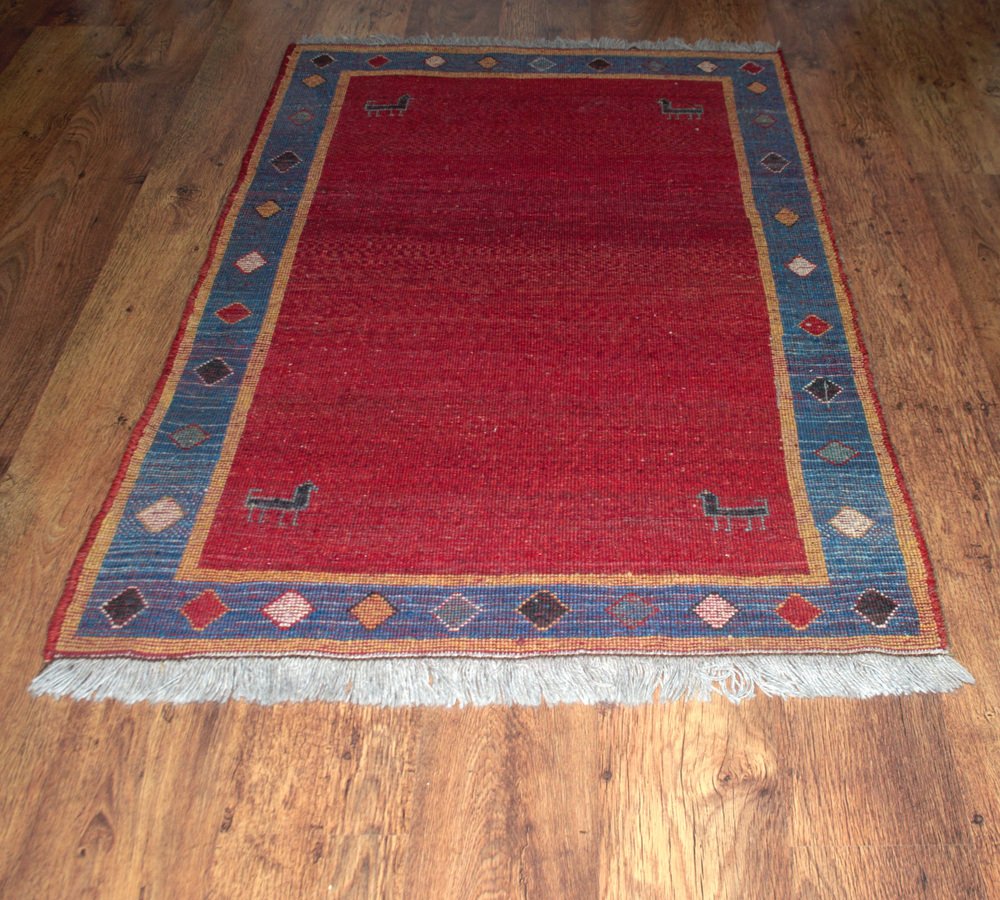 Middle Eastern Gabbeh Rug, 1970s for sale at Pamono