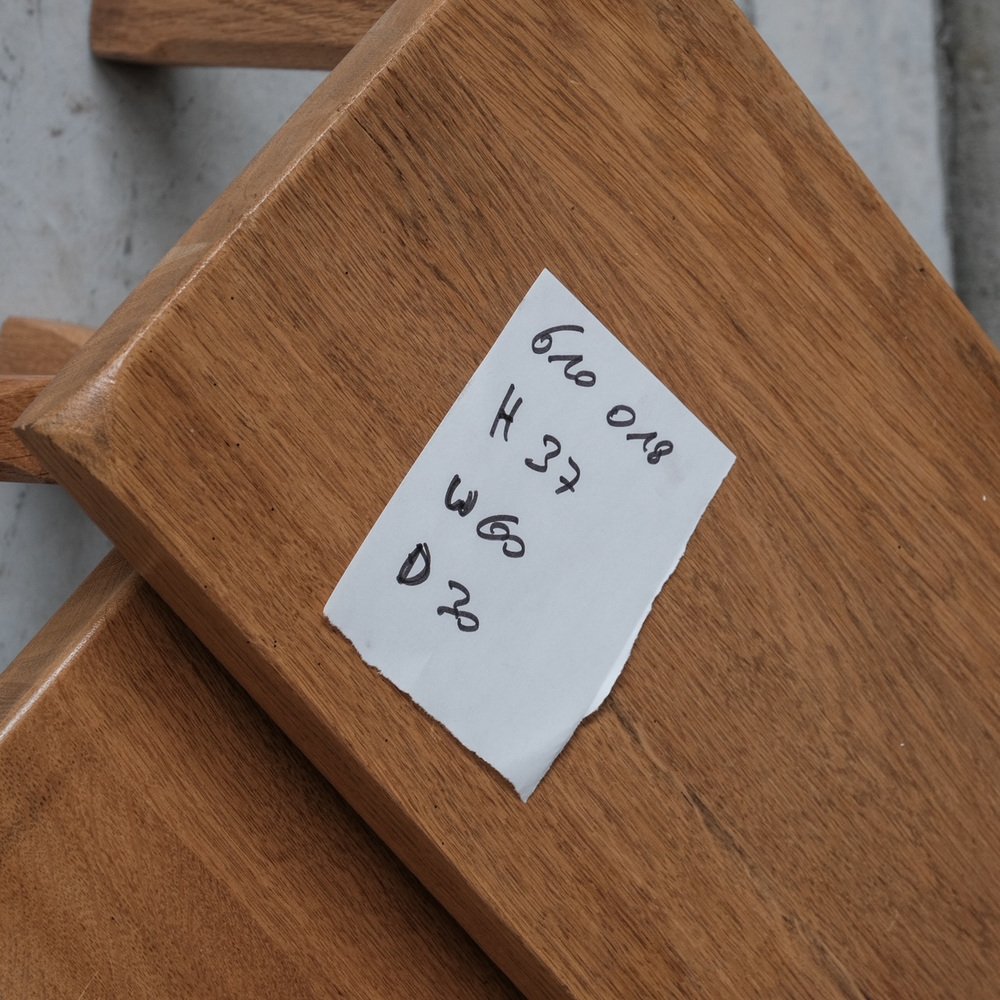 Tavolino in legno di quercia 120 x 50 cm - Arredamento per il salotto