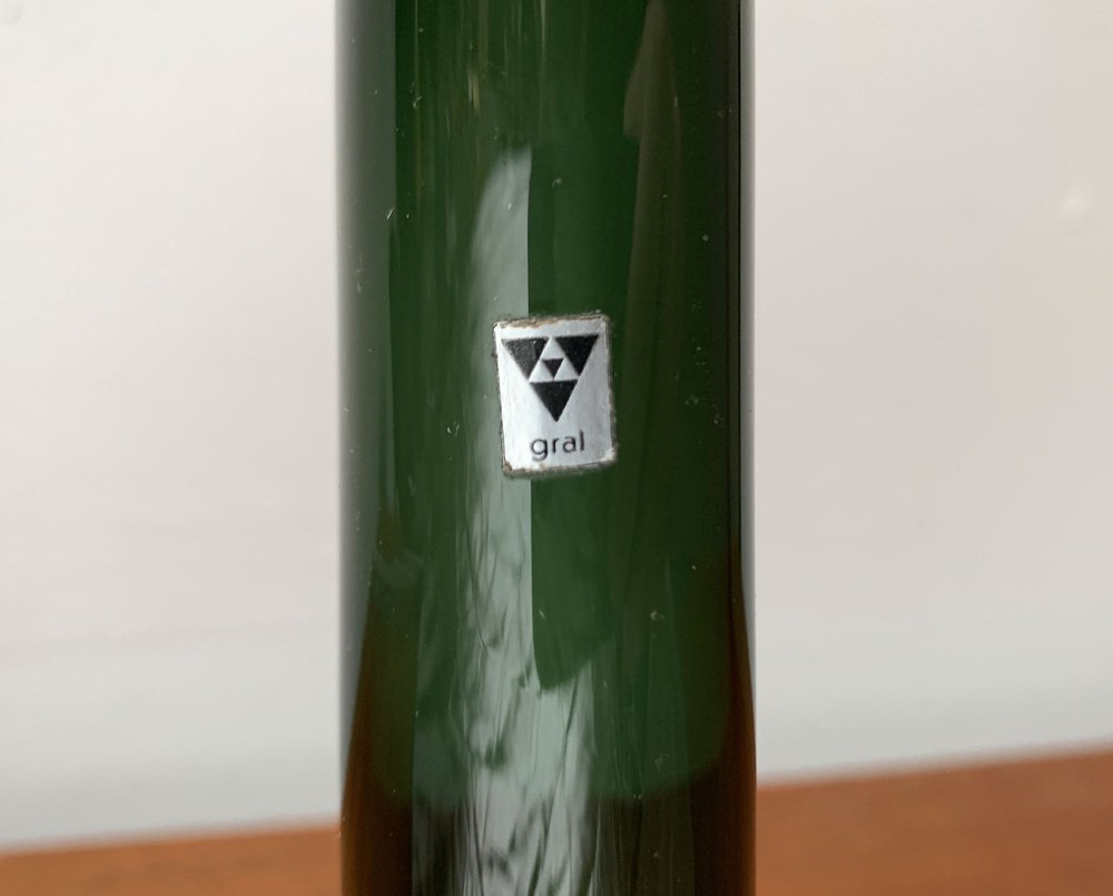 MidCentury German Minimalist Glass Vase from Gral, 1960s for sale at