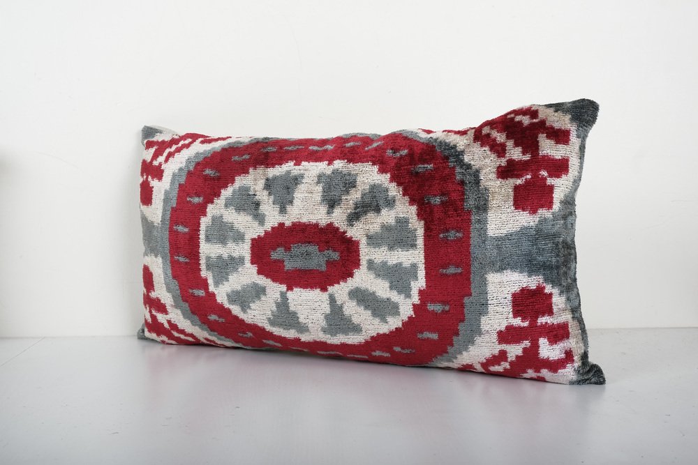 Cushion Cover Silk Velvet Ikat / Silk Ikat 40x60cm VC025