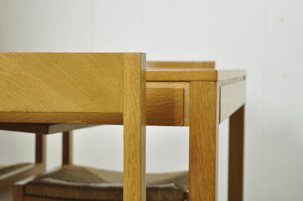 Vintage Oak Dining Chairs by Gerard Geytenbeek for Azs, Netherlands