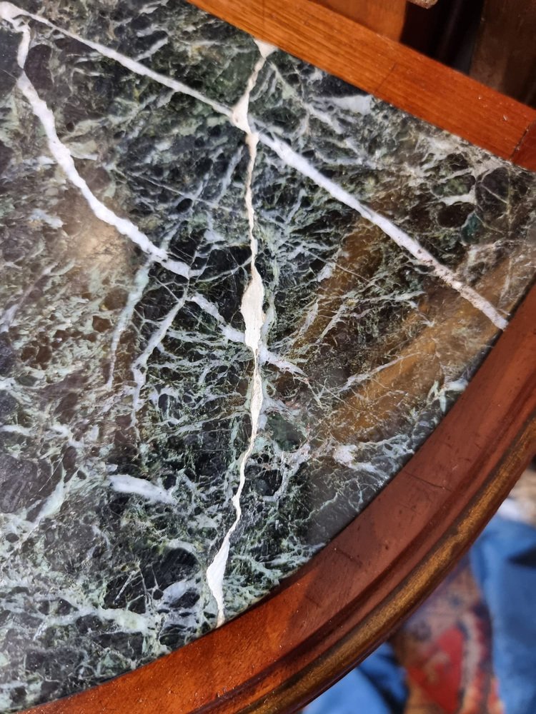 Vintage HalfMoon Console Table for sale at Pamono