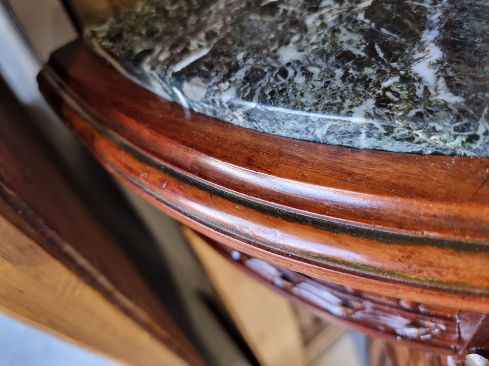 Vintage HalfMoon Console Table for sale at Pamono