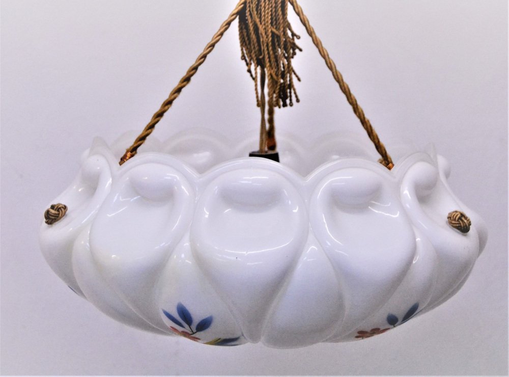 View of Polish Art Nouveau Hanging Lamp, 1920s for sale at Pamono
