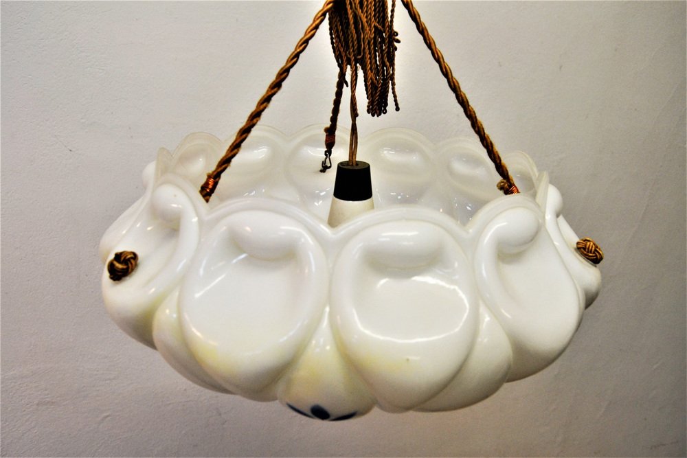 Image showcasing Polish Art Nouveau Hanging Lamp, 1920s for sale at Pamono