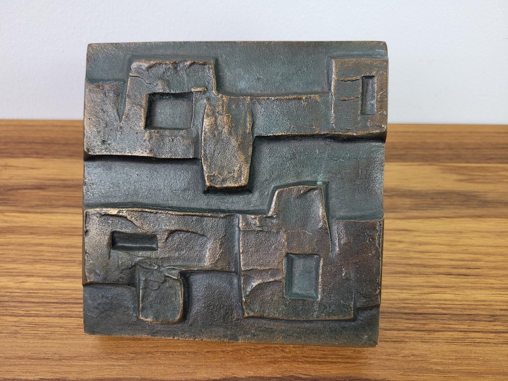 Vintage Danish Door Handle in Bronze, 1950s for sale at Pamono