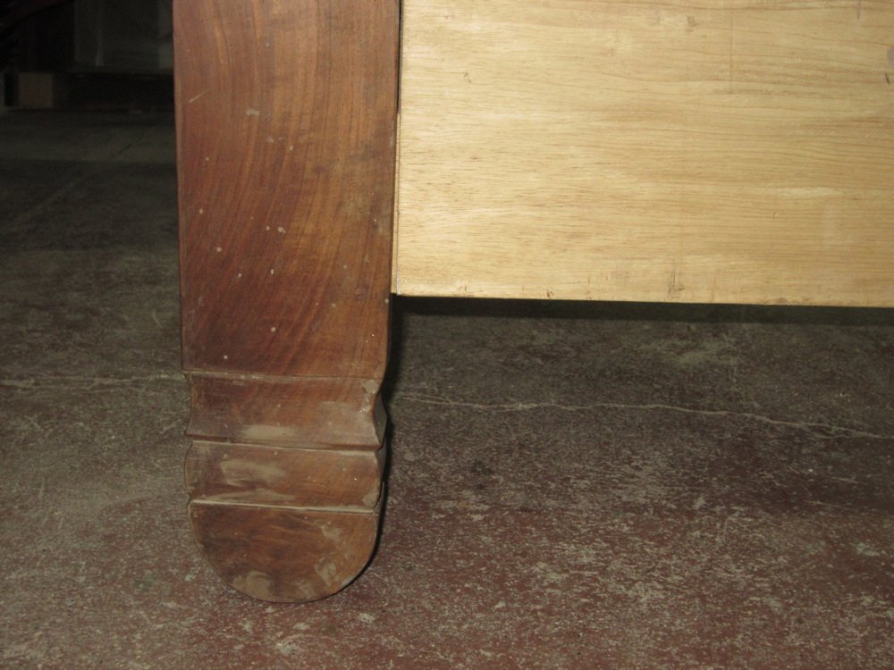 Antique Wooden Boat Bed for sale at Pamono