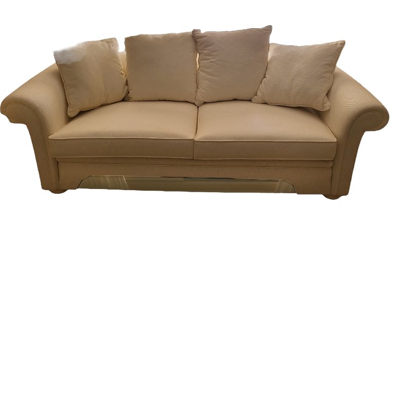 Vintage White TwoSeater Sofa for sale at Pamono