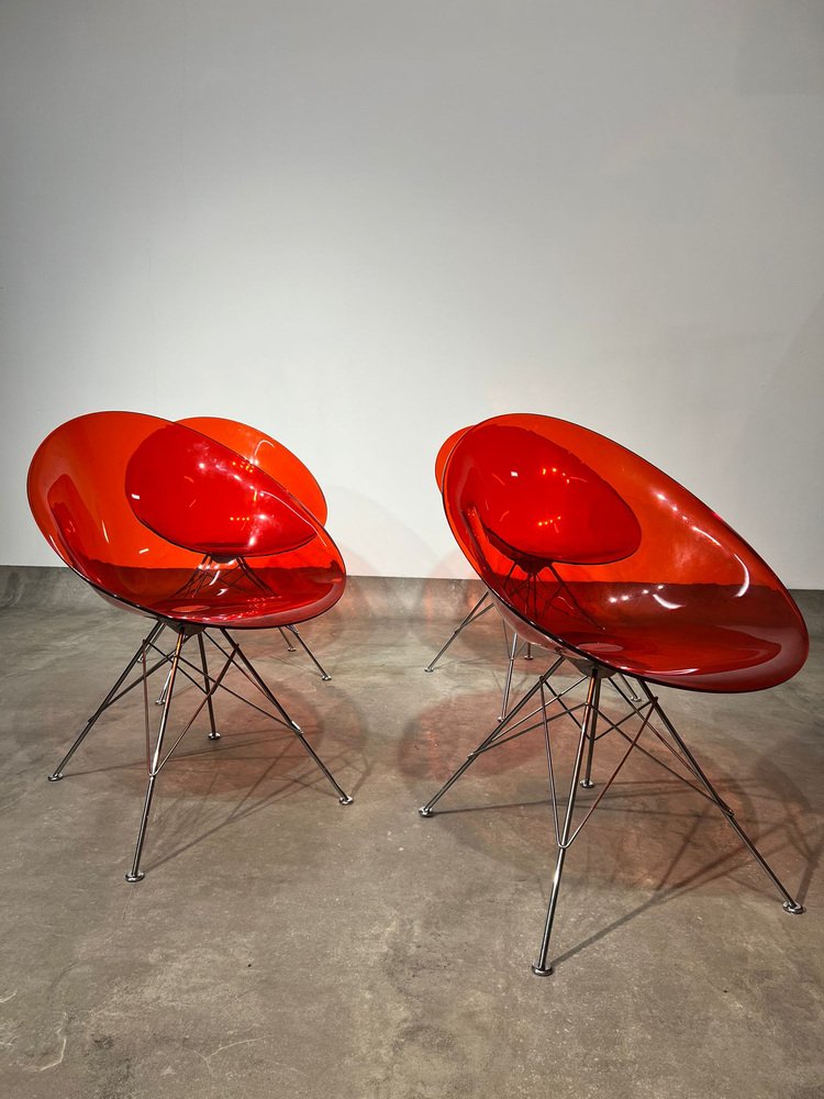 Fauteuil pivotant Eros par Philippe Starck pour Kartell