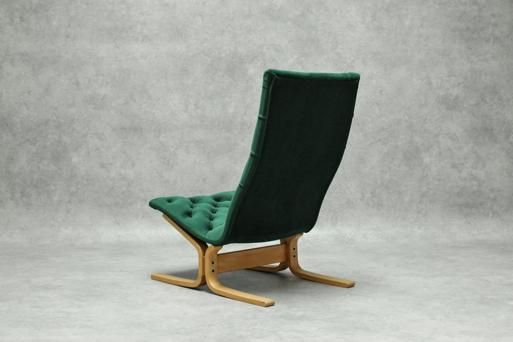 Vintage Green Lounge Chair for sale at Pamono
