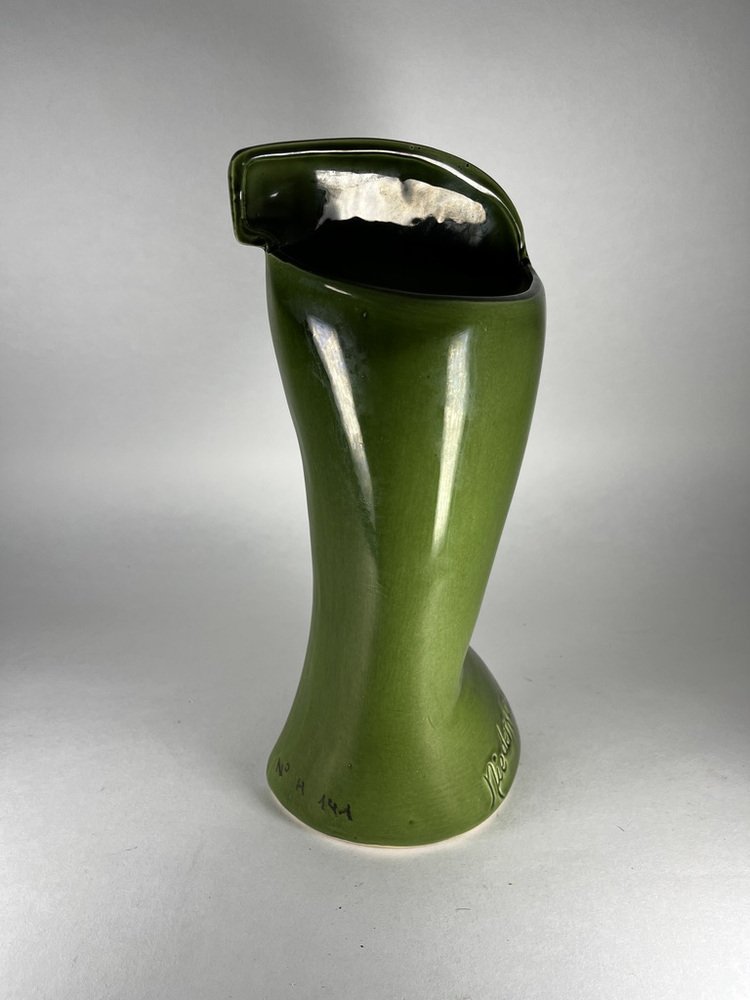 Art Deco Cubiste Head Woman Vase by Niederkorn, 1920s for sale at Pamono