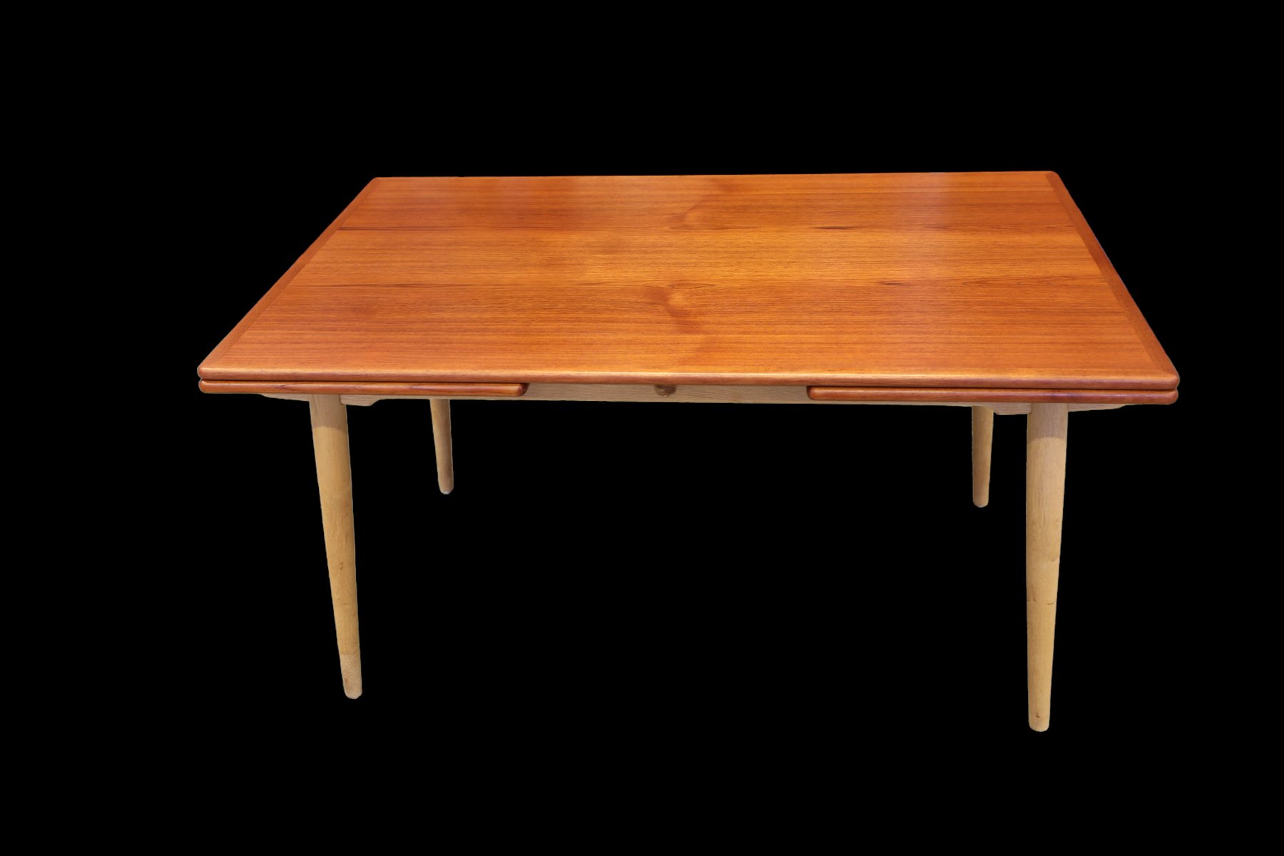 Model AT312 Dining Table in Teak and Oak by Hans J. Wegner for Andreas