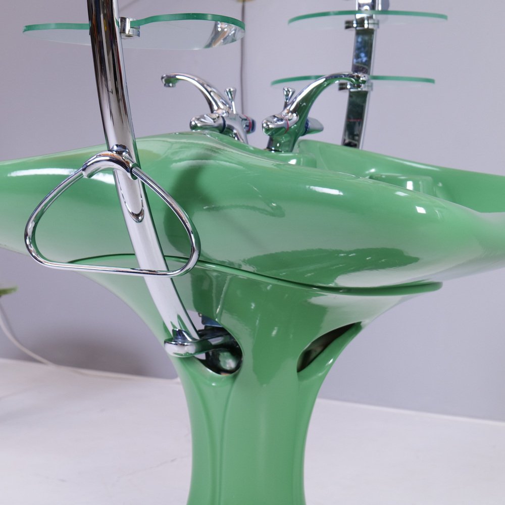 Double Sink by Luigi Colani for Villeroy and Boch, 1970s for sale at Pamono