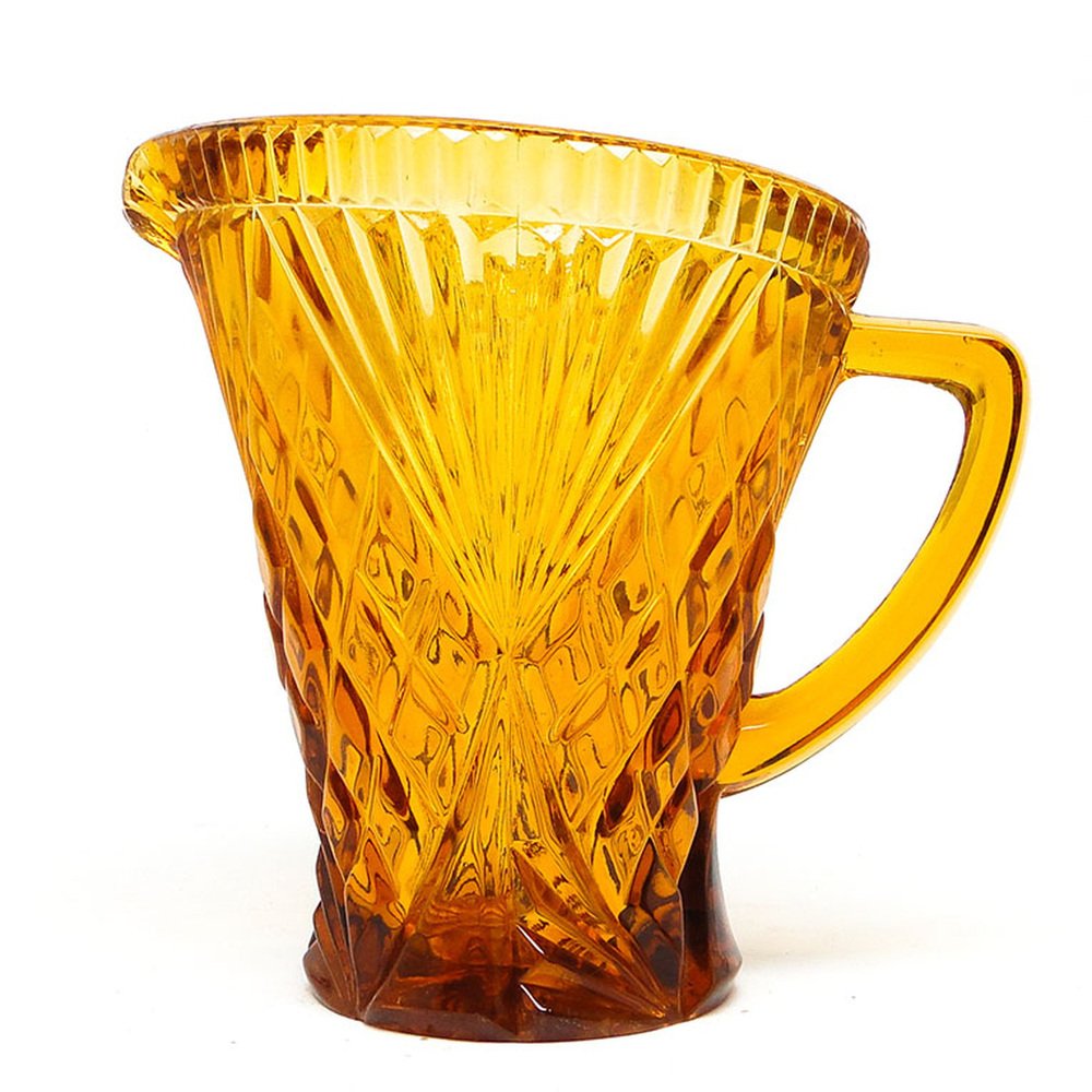 Polnischer Art Deco Krug von Ząbkowice Glassworks, 1970er bei Pamono kaufen