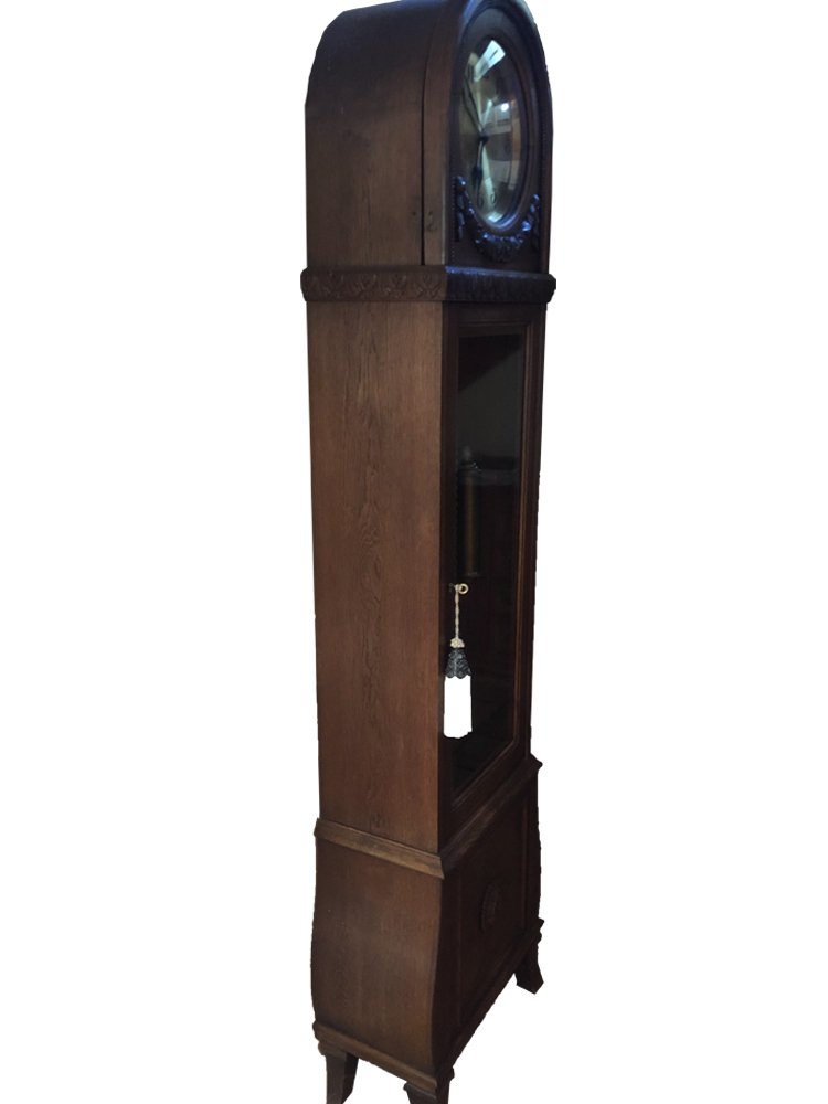 Art Deco Wood Longcase Clocks for sale at Pamono