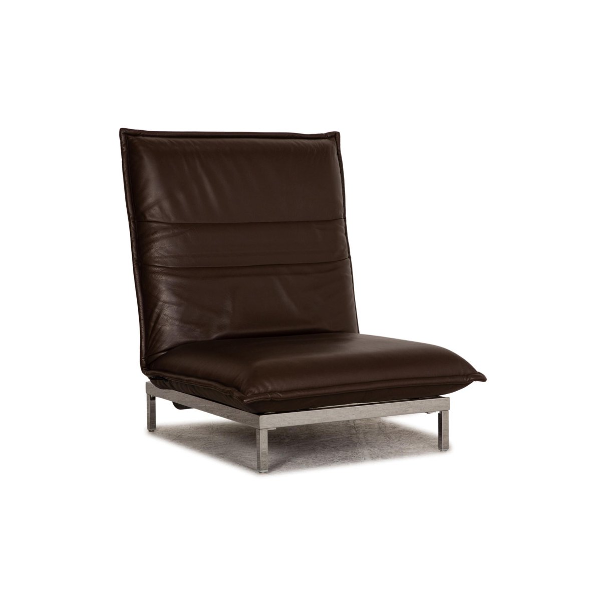 Nova Lounge Chair in Leather with PullOut Function by Rolf Benz for