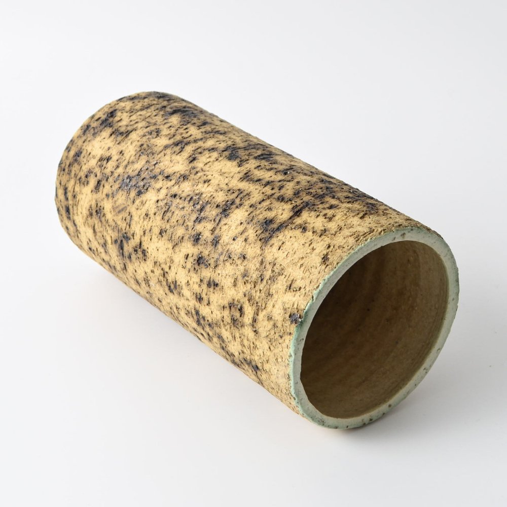Vase Bougeoir Brutaliste Pieter Groeneveldt Années 60 - Poterie - Belgique