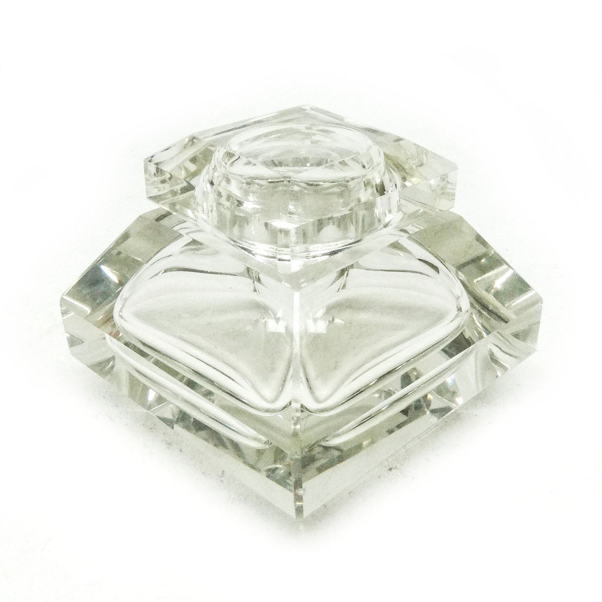 Art Deco Crystal Inkwell, Sweden, 1930s for sale at Pamono