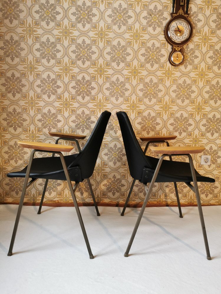 MidCentury Yugoslavian Shell Armchair by Niko Kralj for Stol Kamnik