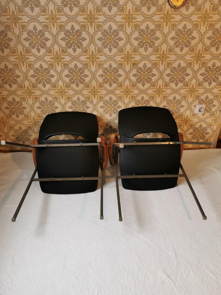 MidCentury Yugoslavian Shell Armchair by Niko Kralj for Stol Kamnik