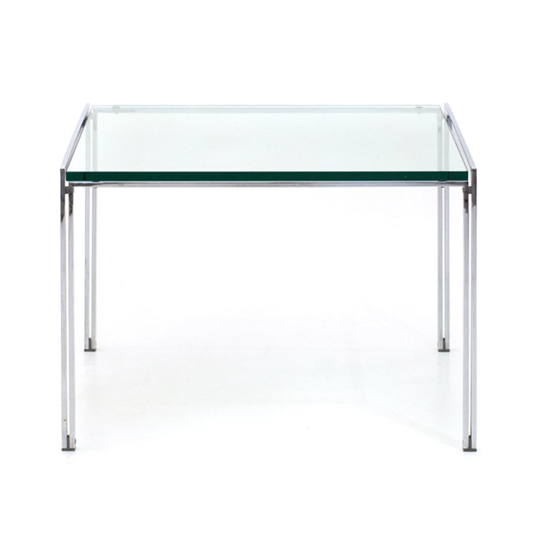 Chrome & Glass Luar Coffee Table by Ross Littell for ICF De Padova