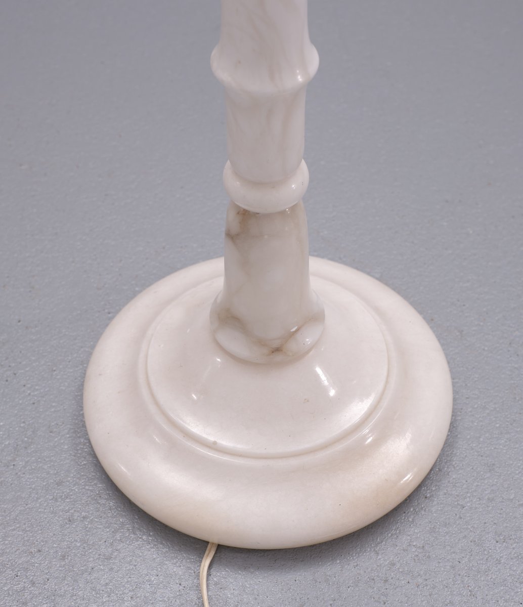 Regency Marble Floor Lamp, Italy, 1970s for sale at Pamono