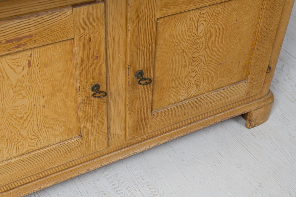 Antique Swedish Pine Sideboard for sale at Pamono