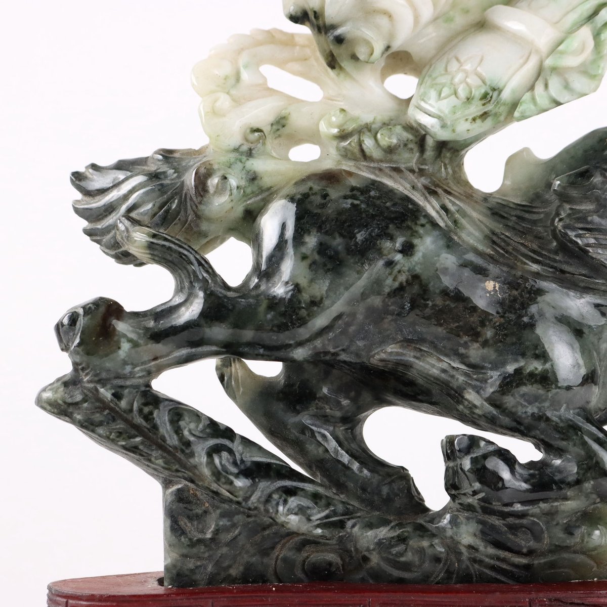Vintage Skulptur aus Speckstein bei Pamono kaufen