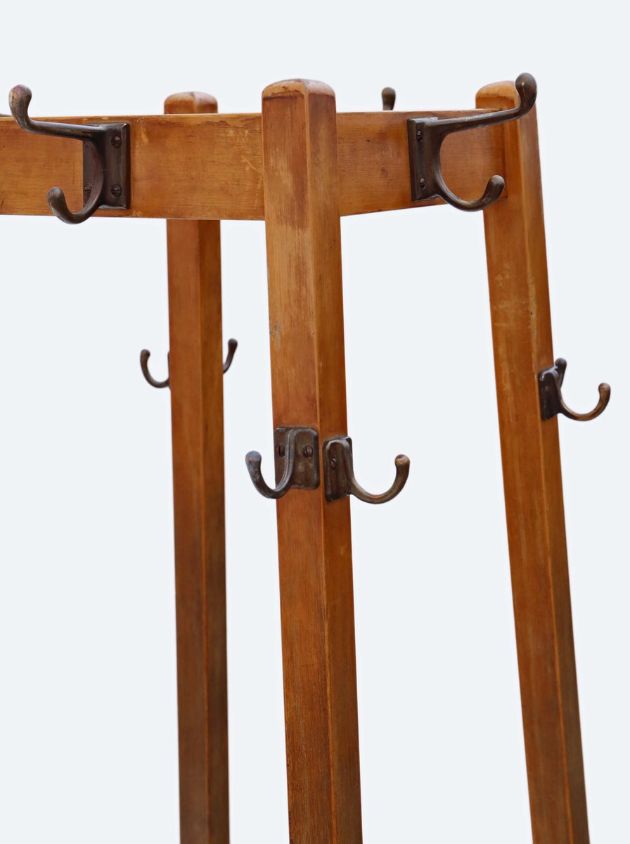 Vintage Hall Coat Rack and Umbrella Stand, 1930s for sale at Pamono