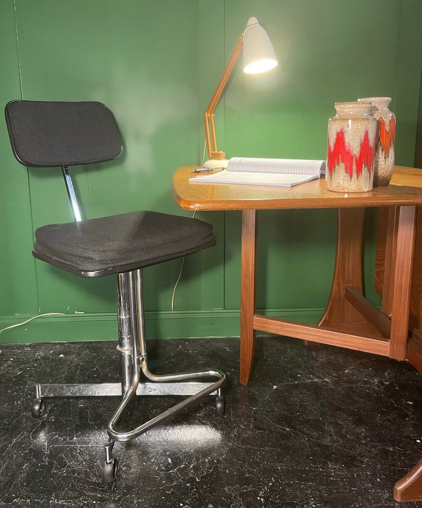 MidCentury Swivel Desk Chair by Ryman Conran, 1960s for sale at Pamono