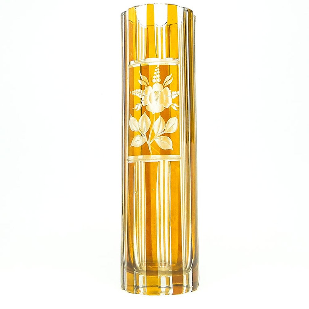 Art Deco Polish Glassworks from Julia Glassworks, 1970s for sale at Pamono