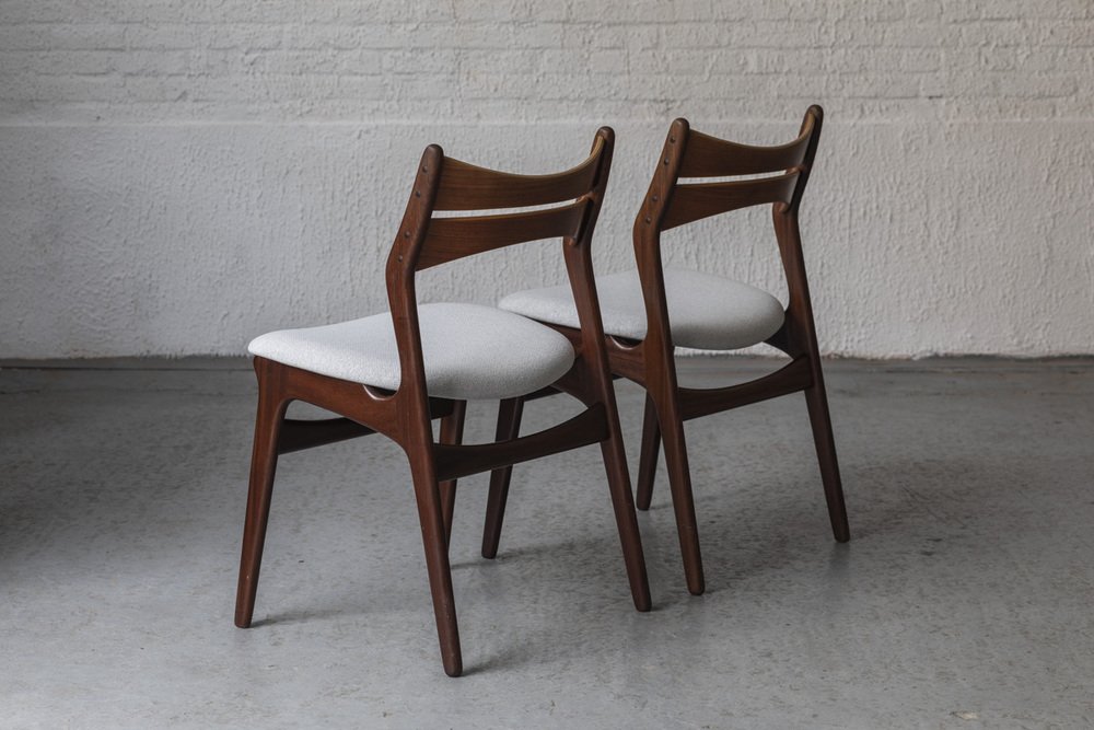 Danish Model 310 Dining Chairs by Erik Buch for Chr. Christensens