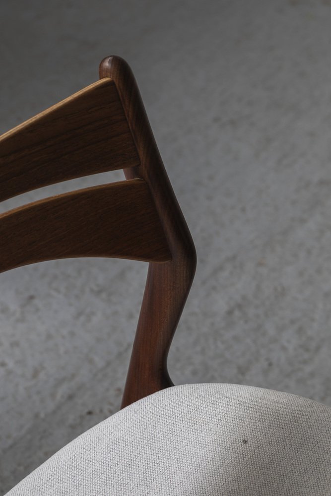 Danish Model 310 Dining Chairs by Erik Buch for Chr. Christensens