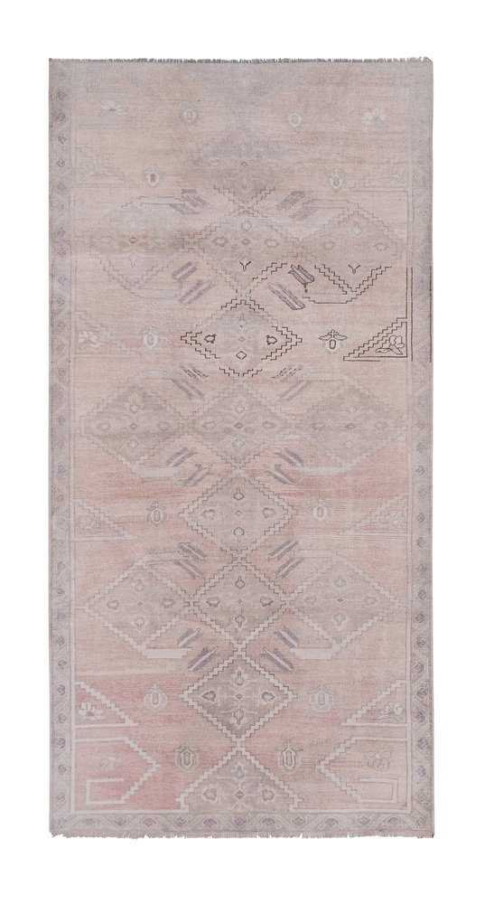 Vintage Turkish Faded Karapinar Rug for sale at Pamono