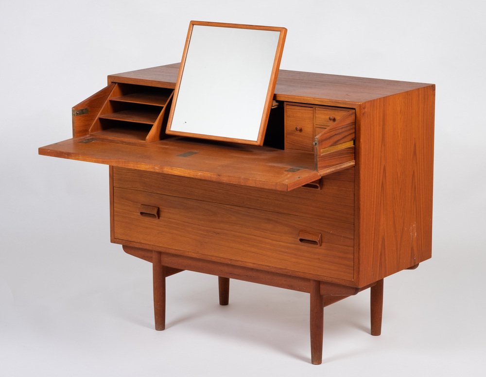 Skandinavische Frisierkommode aus Teak von Børge Mogensen für Søborg ...