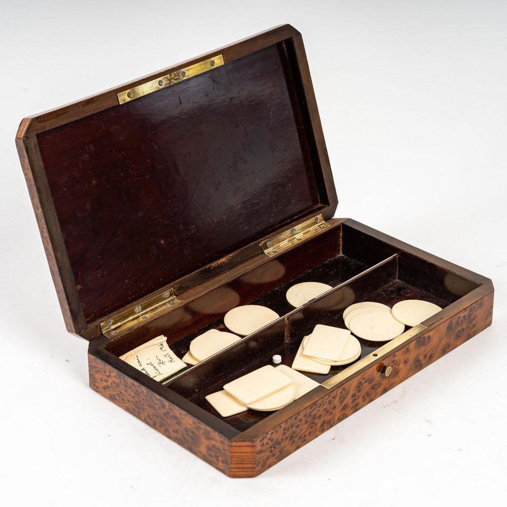 Vintage 19th Century Game Box for sale at Pamono