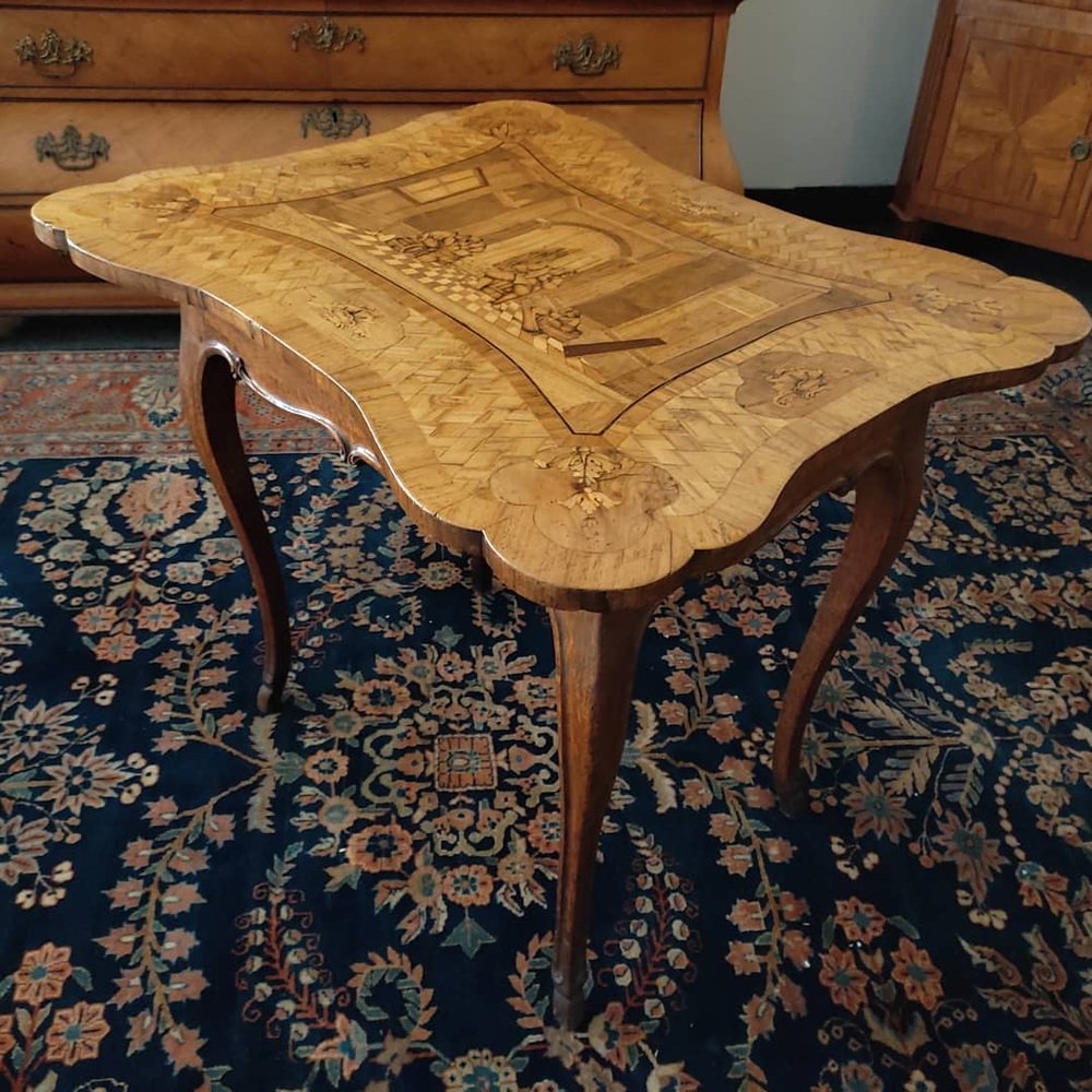 Austrian Table in Walnut for sale at Pamono