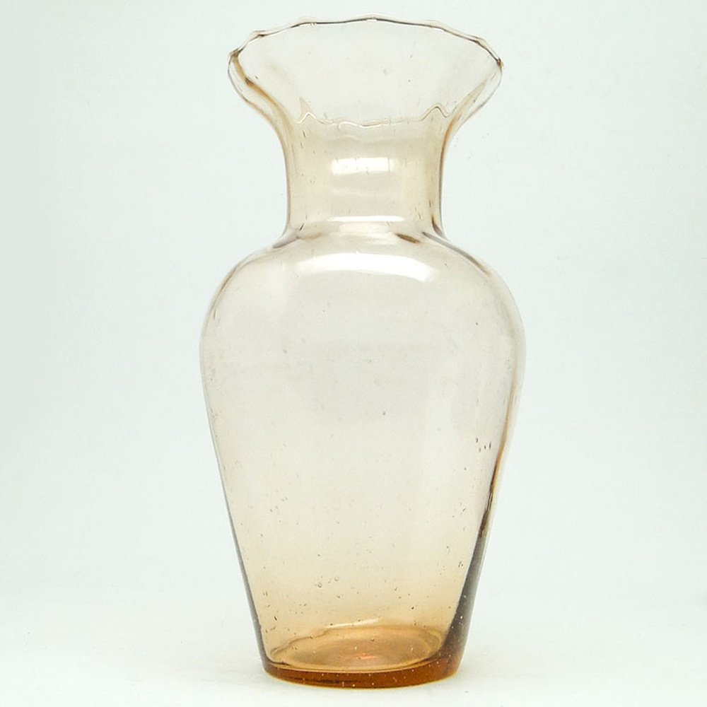 Art Deco Vase von Krosno Glassworks, Polen, 1950er bei Pamono kaufen