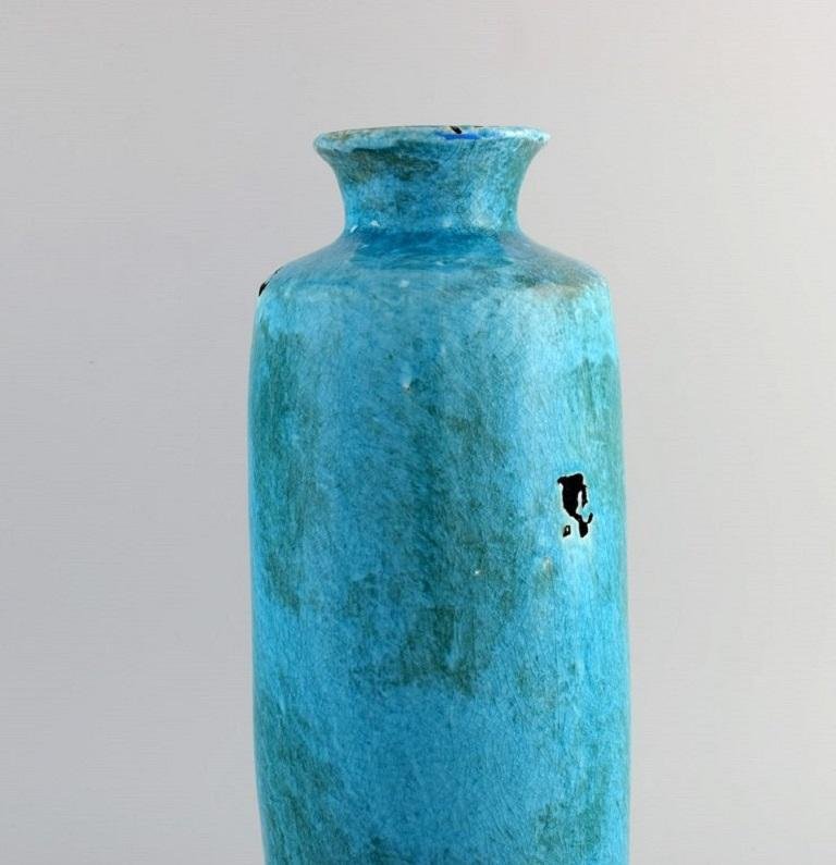 Large Vase in Glazed Stoneware, 1970s for sale at Pamono