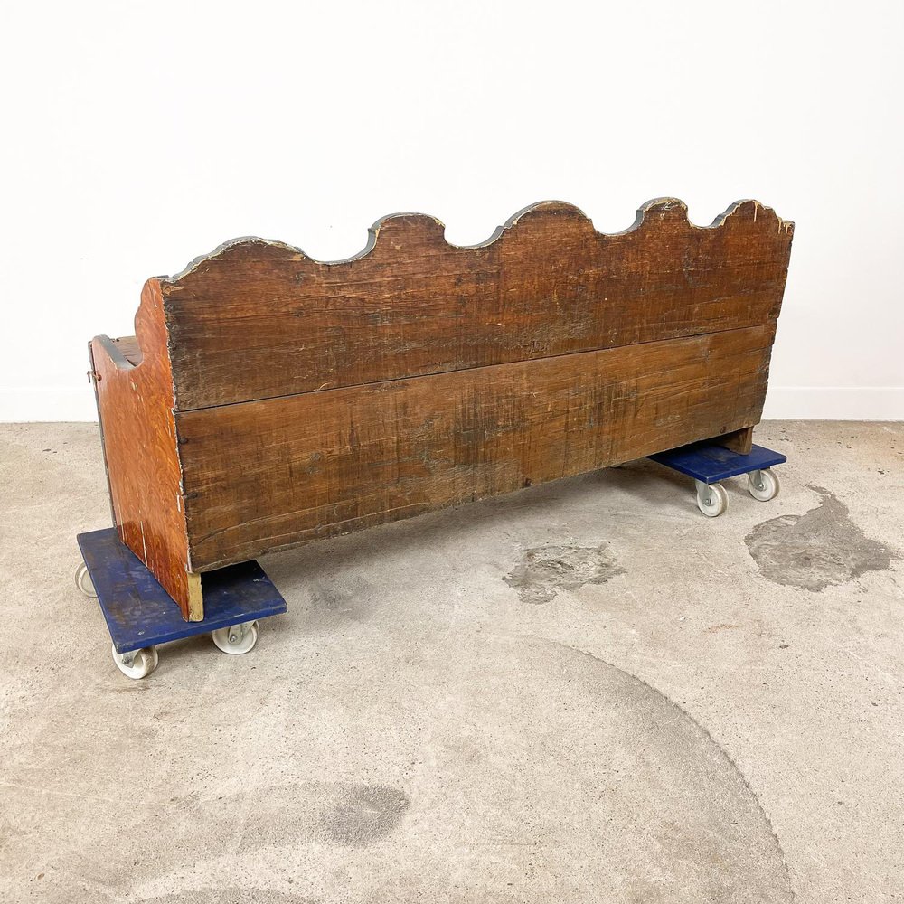 Vintage Swedish Box Bench for sale at Pamono