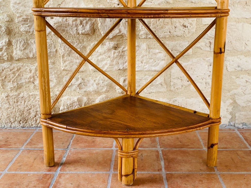 3-stufiger Holz Displayständer - Vintage Regal Für Figuren & Deko