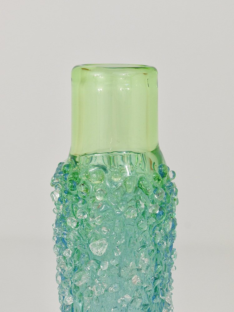 Large Galaxy Art Glass Studio Vase by Miloslava Svobodová for Škrdlovice, 1970s for sale at Pamono