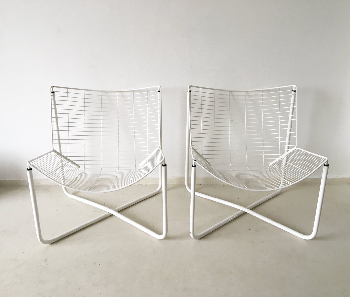 Jarpen Wire Chair by Niels Gammelgaard for Ikea, 1983 for sale at Pamono