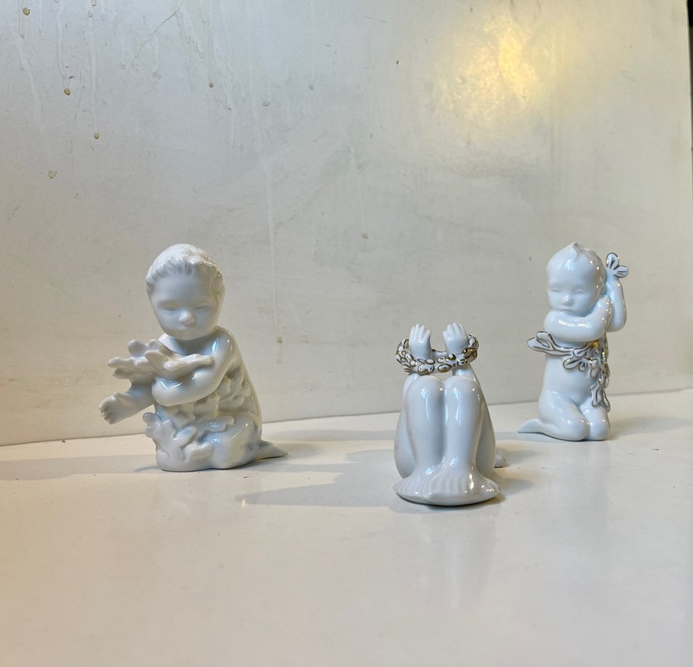 Giardini di Marzo Statuetta NATIVITA' Sacra Famiglia del Natale Decorazione Natalizia presepe in Ceramica Colorata Altezza 15,7 cm