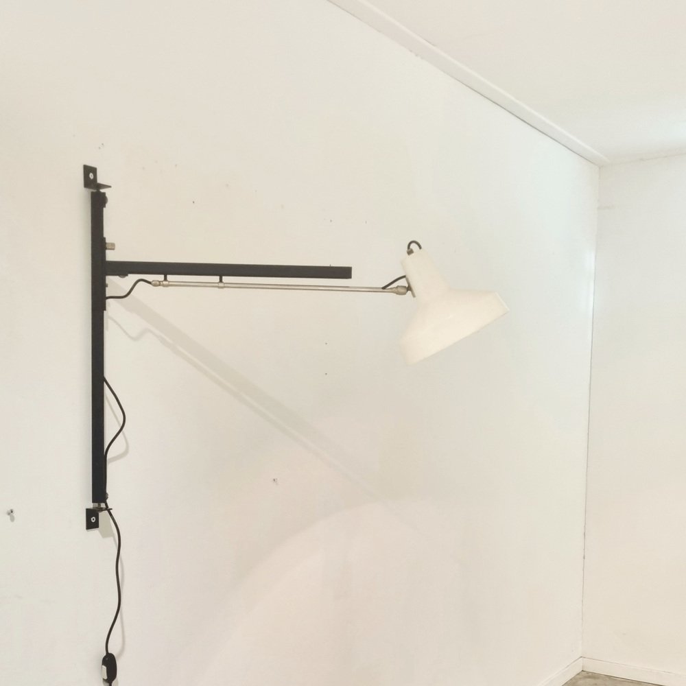 Adjustable Wall Telescope Lamp by Niek Hiemstra for Hiemstra Evolux