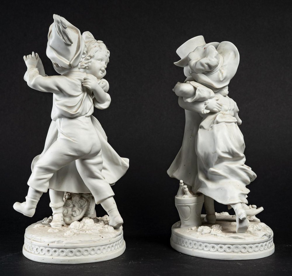 Kleine Biskuit-Modelle aus dem frühen 20. Jh., 1900er, 2er Set bei ... Kleine Biskuit-Modelle aus dem frühen 20. Jh., 1900er, 2er Set bei ...