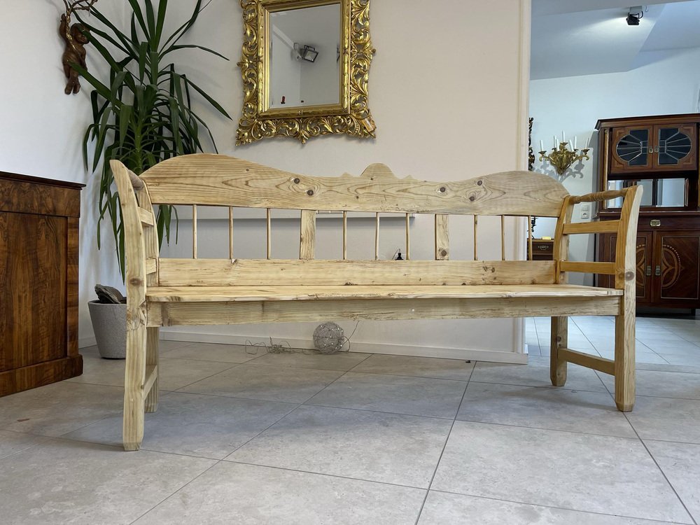Küchenbank aus Holz bei Pamono kaufen